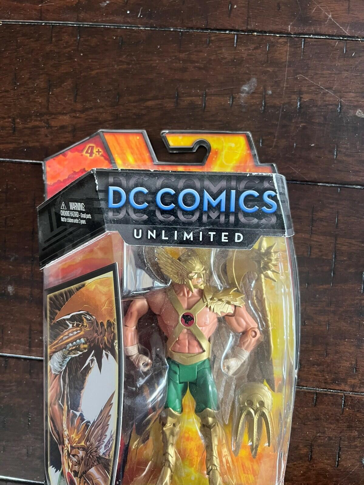 DC Comics Unlimited Hawkman 6’’ Mattel 2012 NEW SEALED