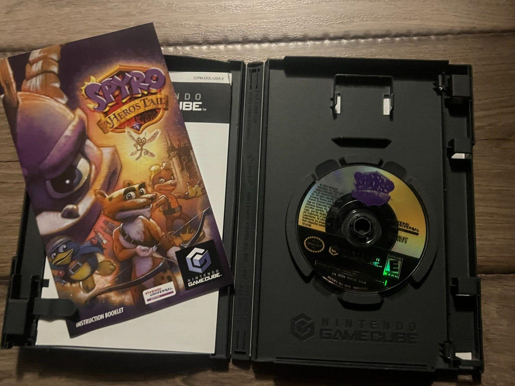 Spyro: A Hero's Tail (Nintendo Gamecube, 2004) CIB BLACK LABEL