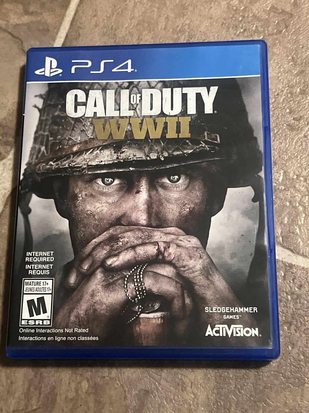 Call of Duty WWII (Sony Playstation 4 PS4, 2017) CIB COMPLETE
