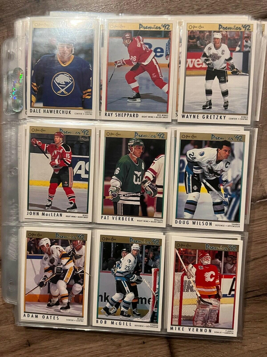 1991-92 O-Pee-Chee Premier Hockey Complete Set 1-198