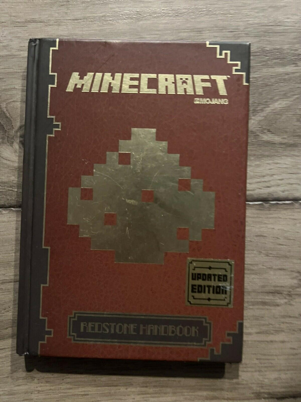 Minecraft Redstone Handbook Updated Edition Mojang 2014 Hardover 9+