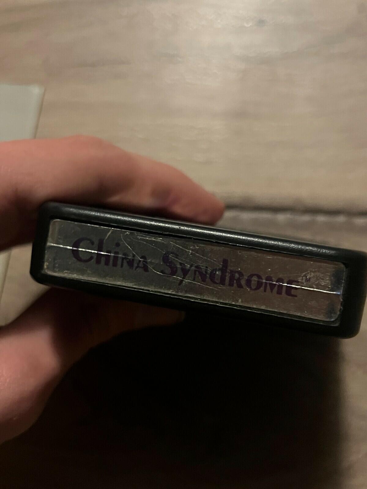 China Syndrome (Atari 2600, 1982) CART ONLY WITH MANUAL