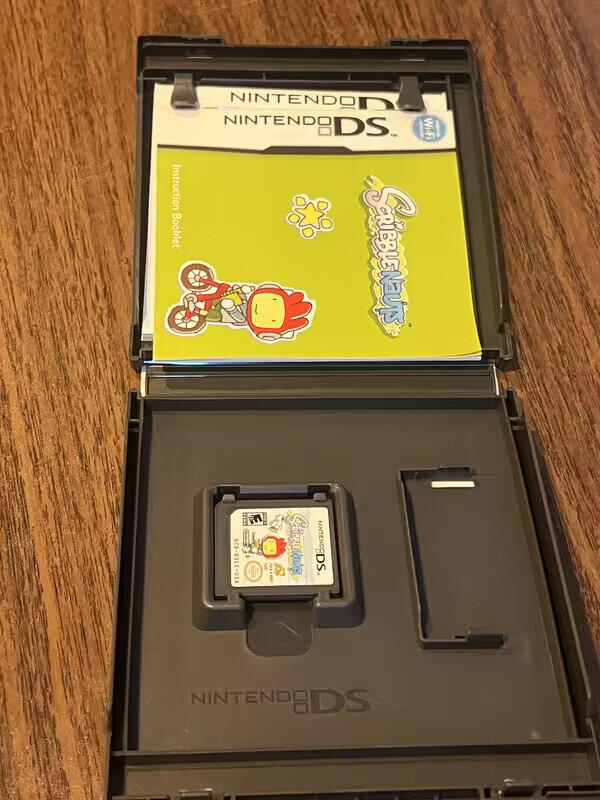 Scribblenauts (Nintendo DS, 2009) CIB COMPLETE