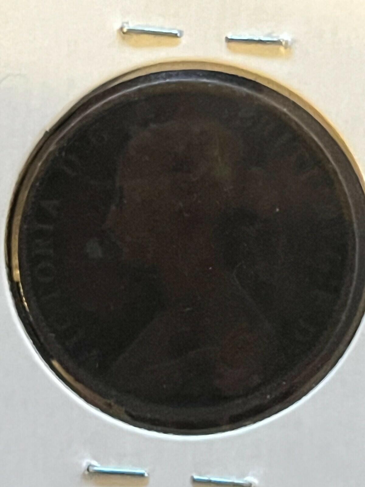 1864 New Brunswick NB: Canada 1 Cent Large Penny Coin