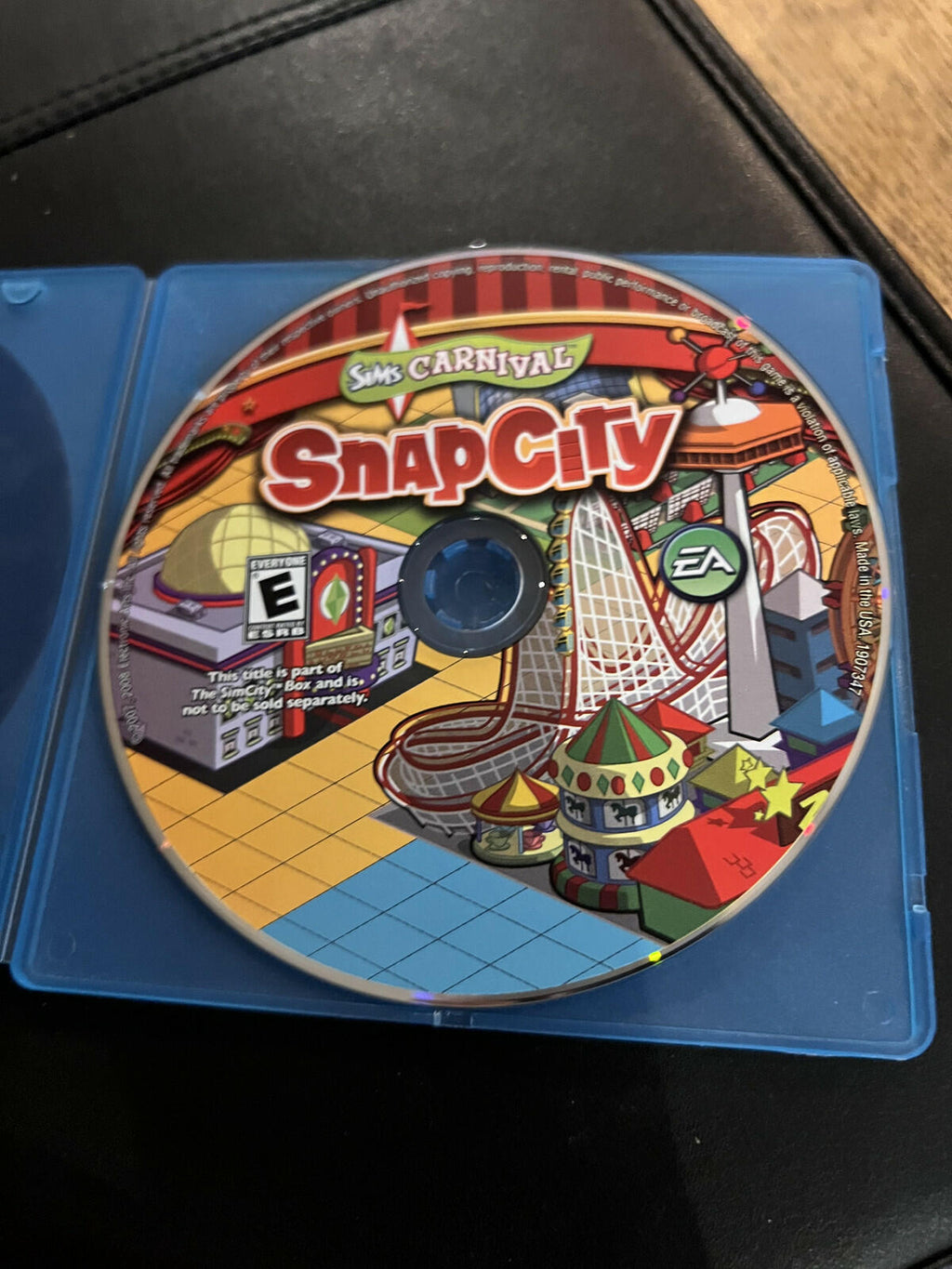 Sims Carnival Snap City (2008, CD-Rom, Windows) DISK Only