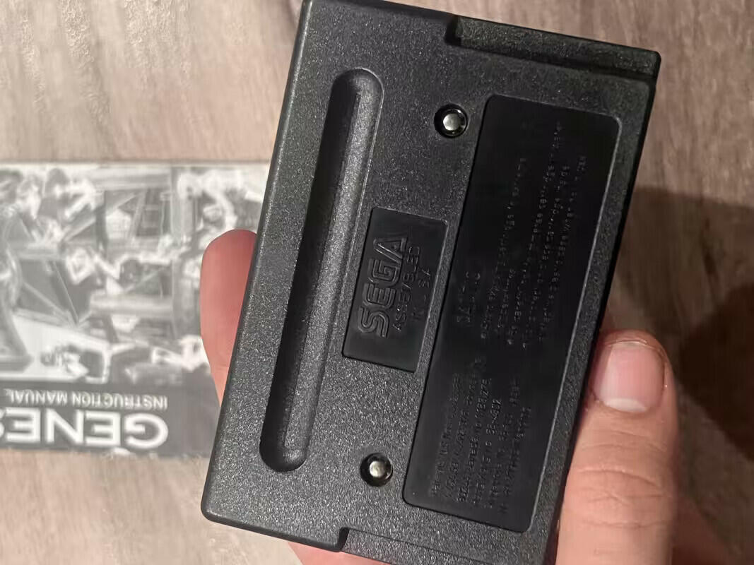 Mighty Morphin Power Rangers (Sega Genesis, 1994) CART ONLY WITH MANUAL