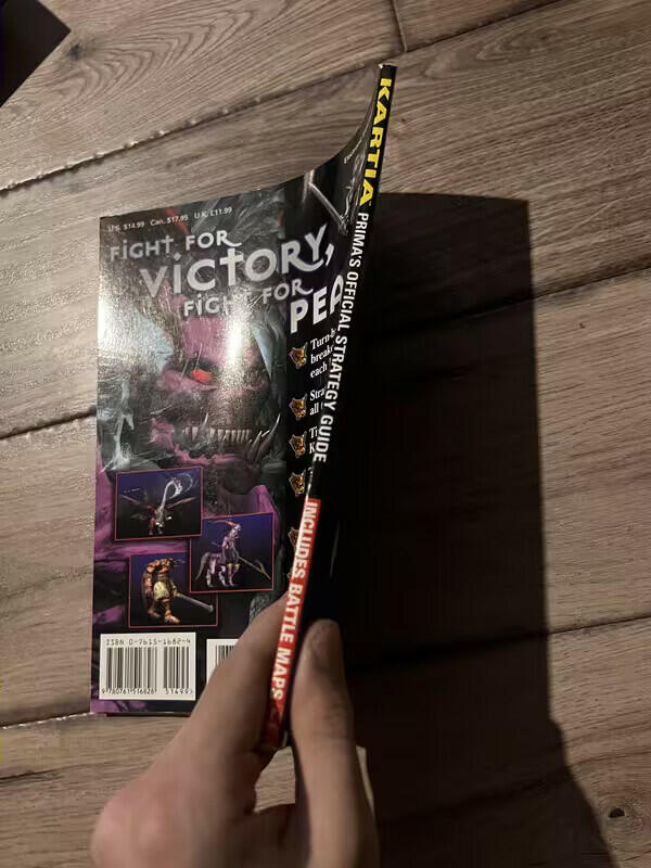 Kartia Strategy Guide Playstation Guide Book PS1 Playstation 1 Prima