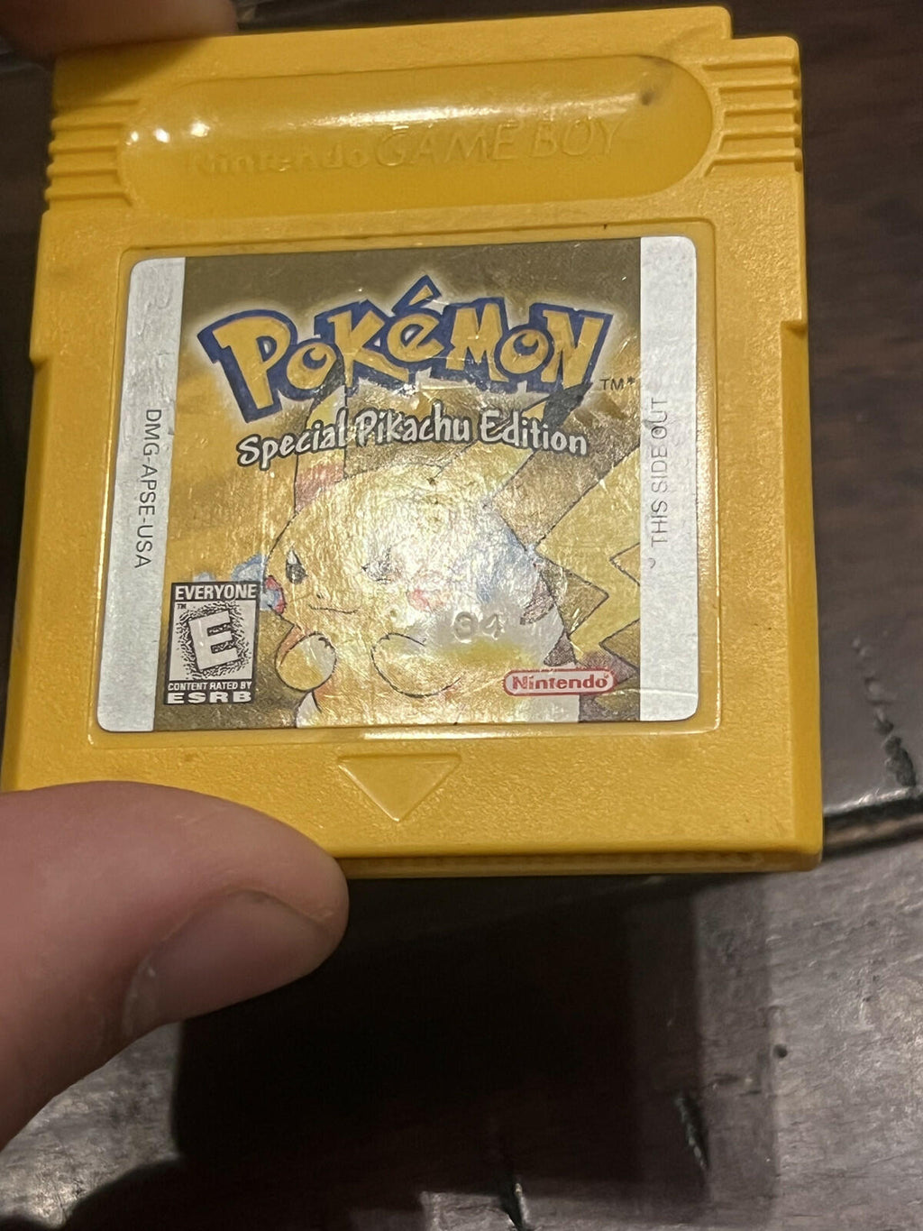 Pokemon Yellow: Special Pikachu Edition (Nintendo Game Boy, 1999) CART ONLY