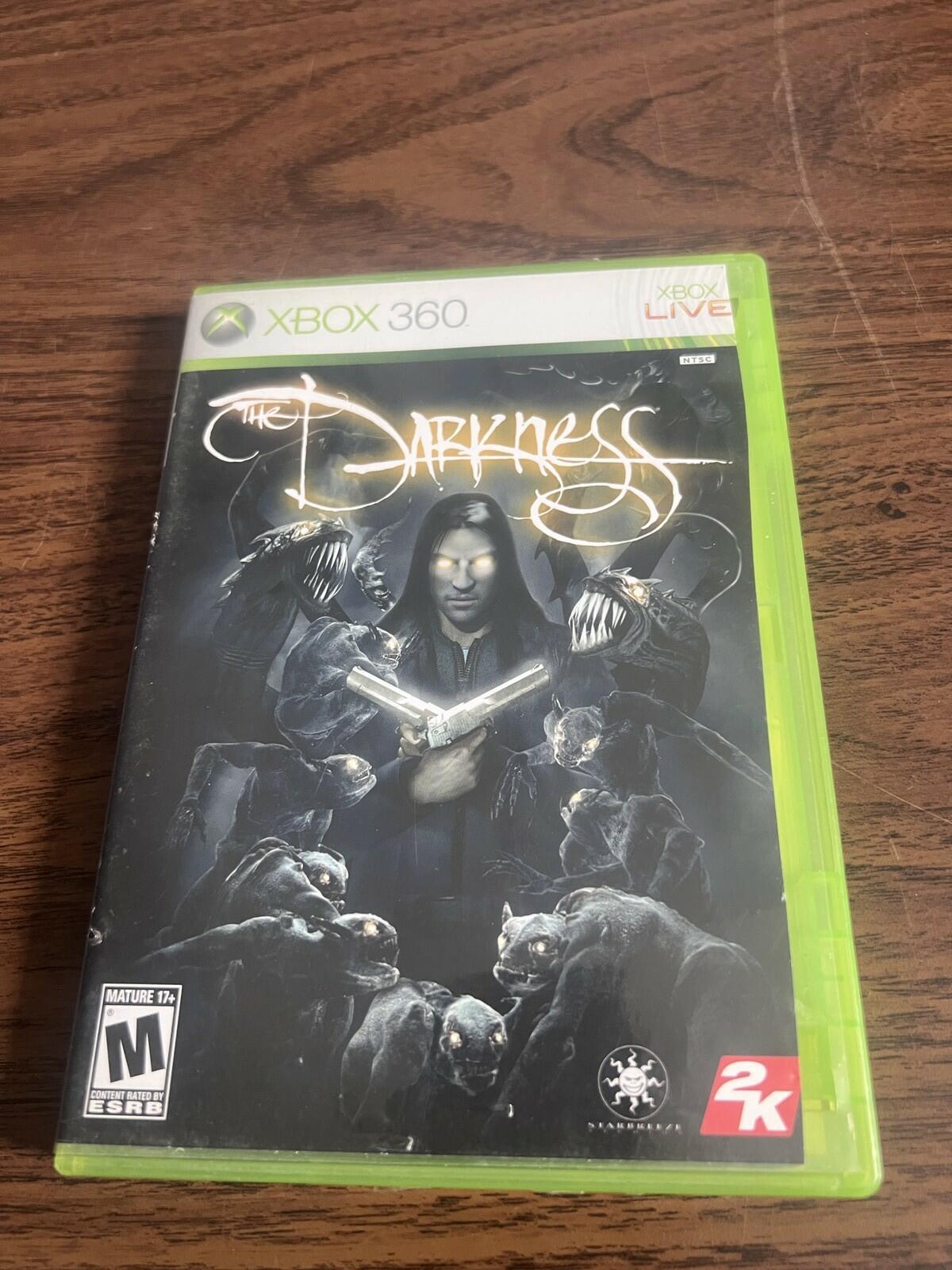 The Darkness (Microsoft Xbox 360, 2007) CIB COMPLETE