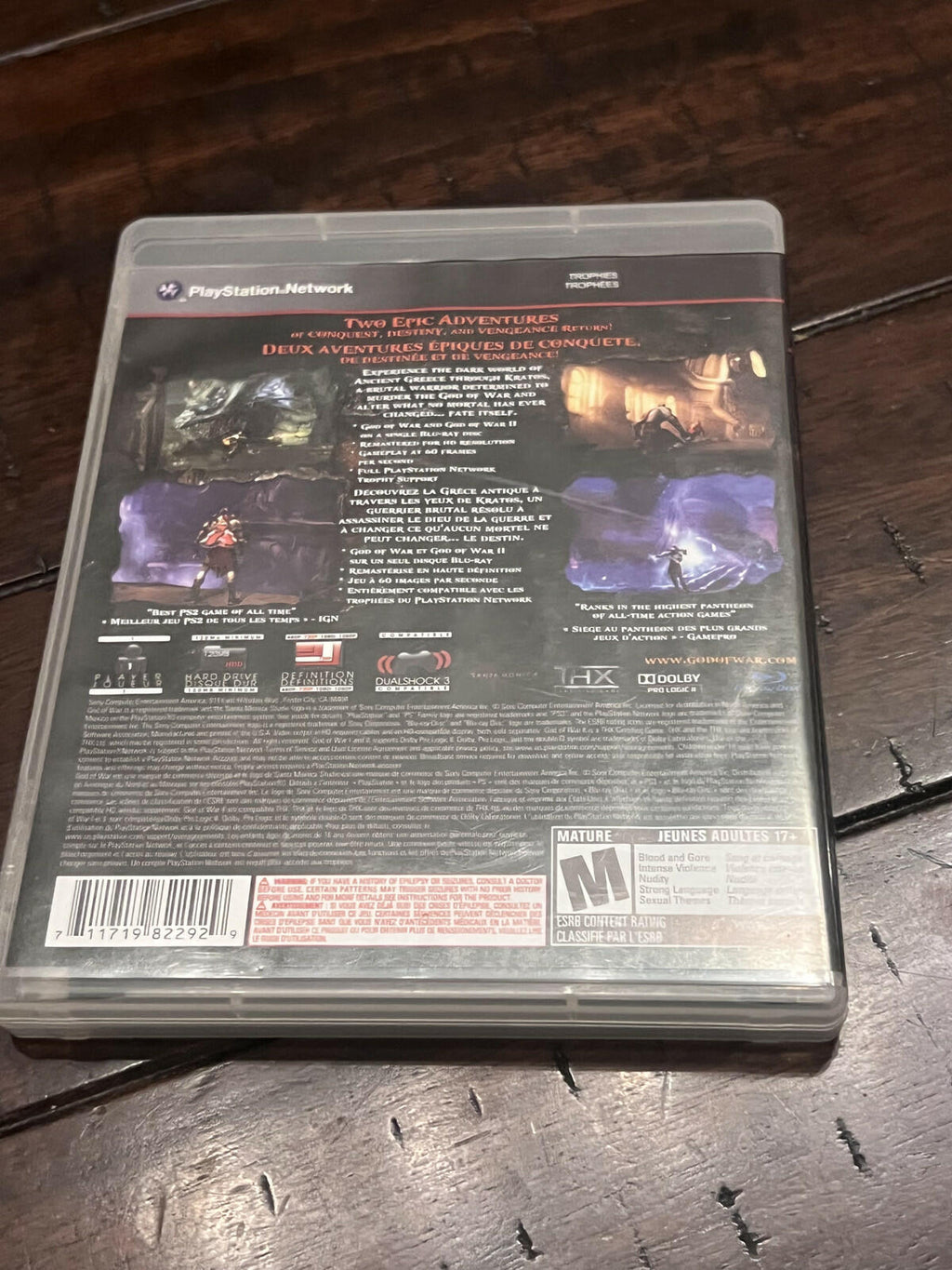 God of War Collection (Sony Playstation 3, 2009) CIB