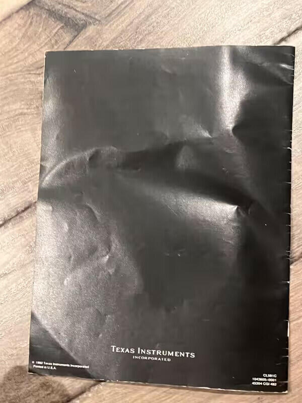 1982 Texas Instruments Home Computer Program Library Bill Cosby