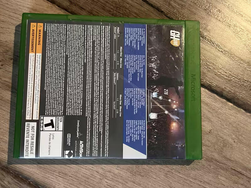 Guitar Hero Live: Game Only (Microsoft Xbox One, 2015) CIB