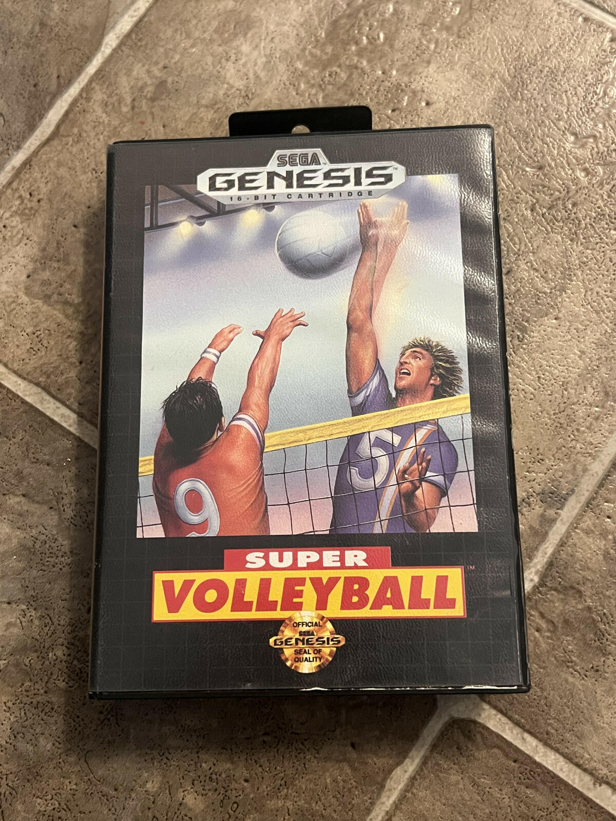 Super Volleyball (Sega Genesis, 1991) CIB COMPLETE