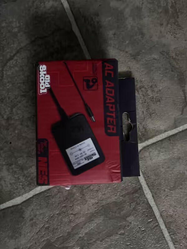 Dedicated Heavy Weight  AC Power Adapter for NES Old Skool