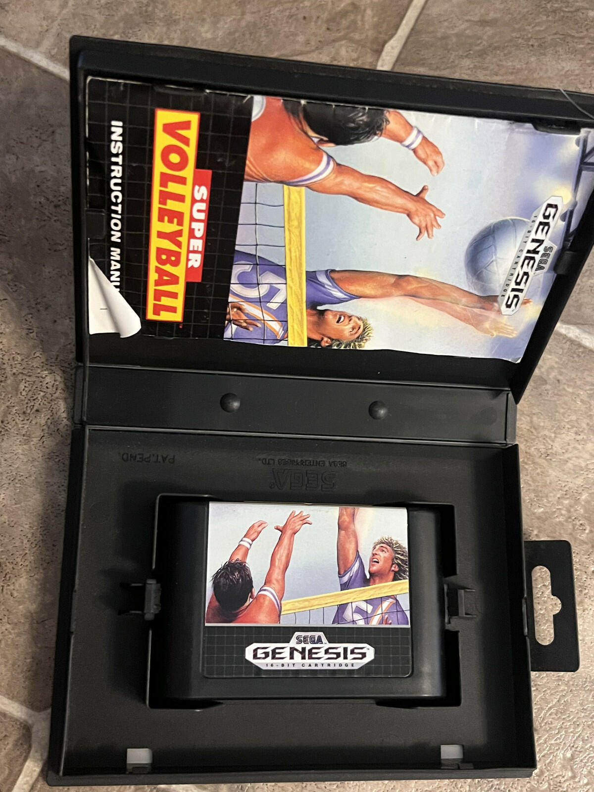 Super Volleyball (Sega Genesis, 1991) CIB COMPLETE