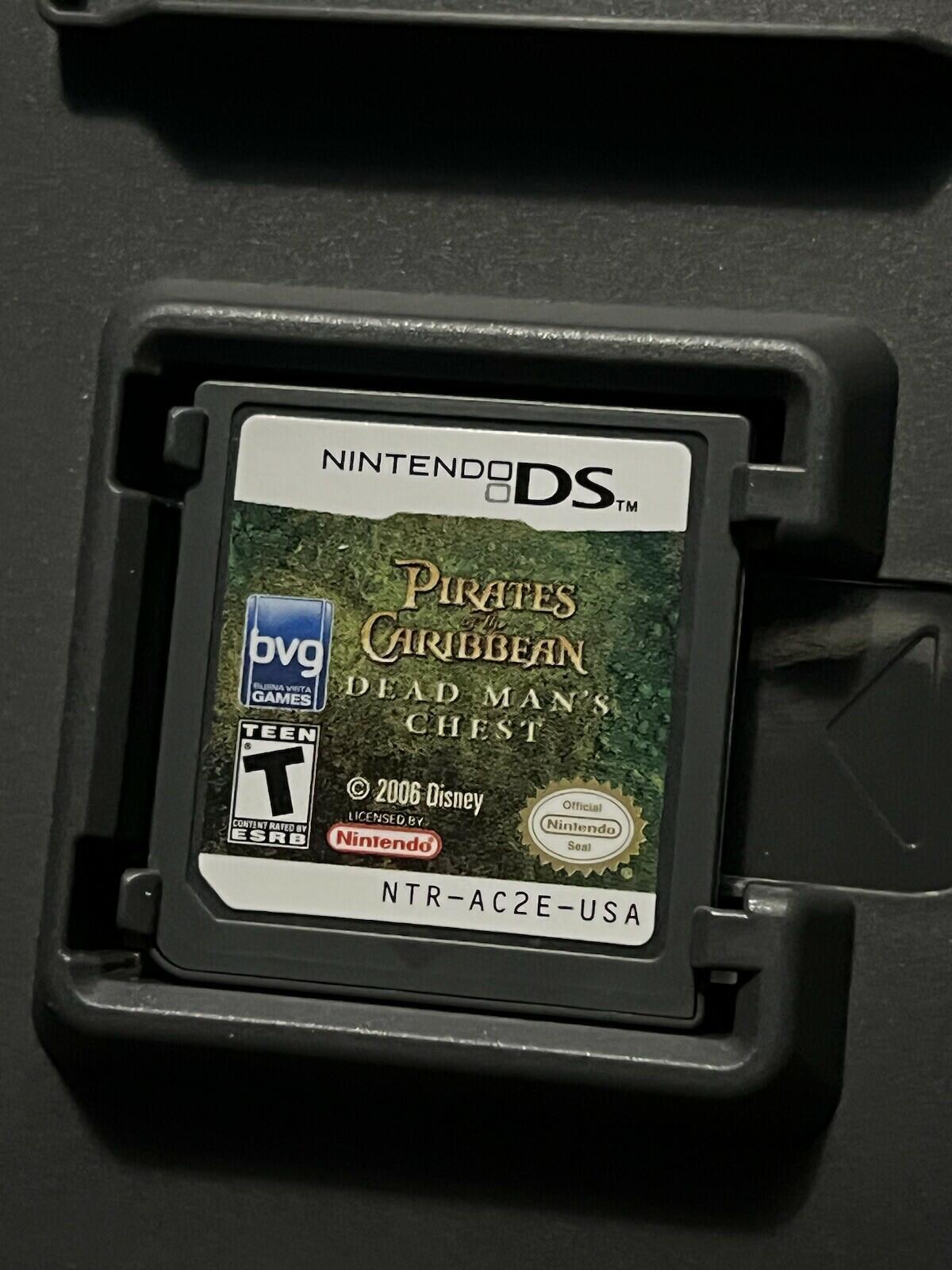 Pirates of the Caribbean: Dead Man's Chest (Nintendo DS, 2006) CIB