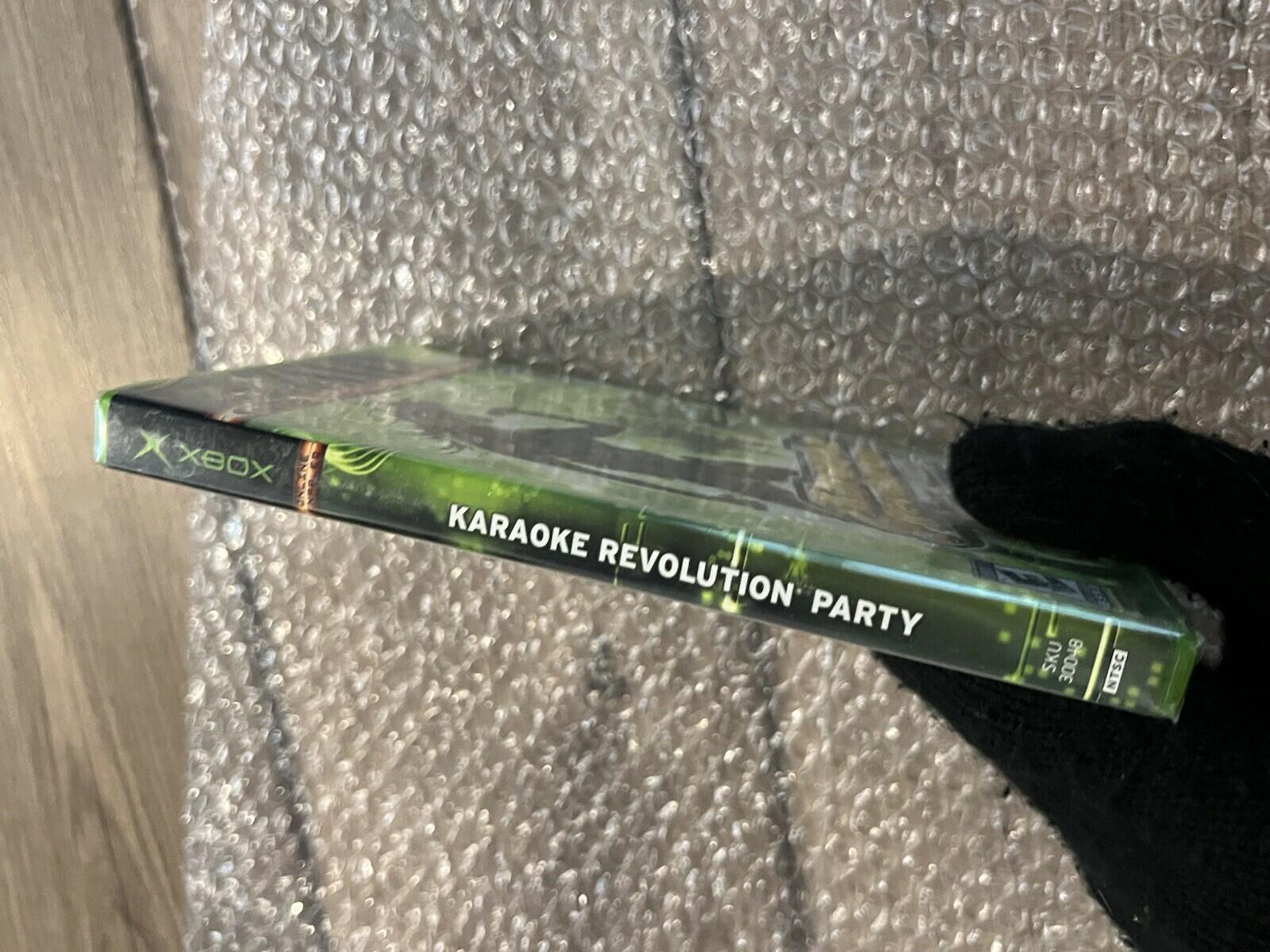 Karaoke Revolution Party (Microsoft Xbox, 2005) GAME ONLY BRAND NEW SEALED