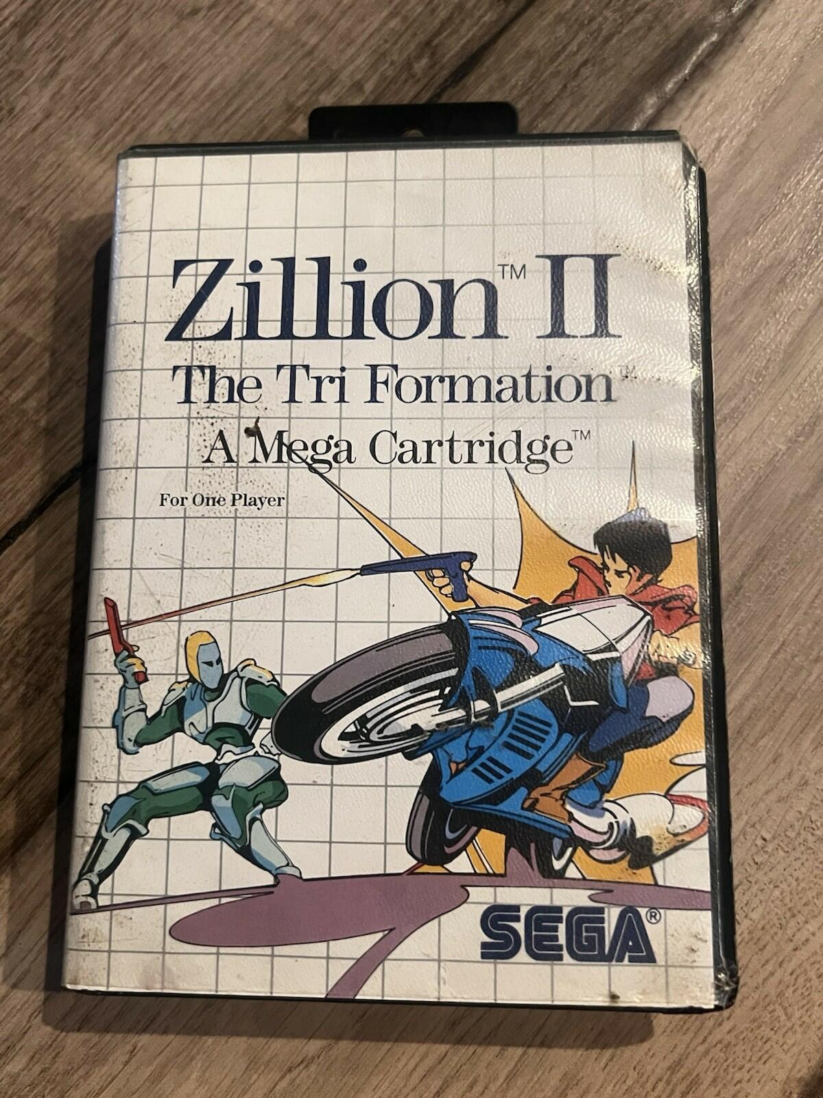 Zillion II 2 The Tri Formation (Sega Master System, 1988) ARTWORK ONLY