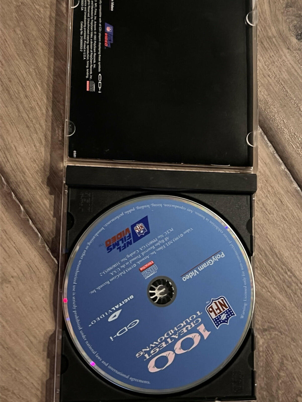 NFL 100 Greatest Touchdowns (Phillips CD-i, 1993) CIB