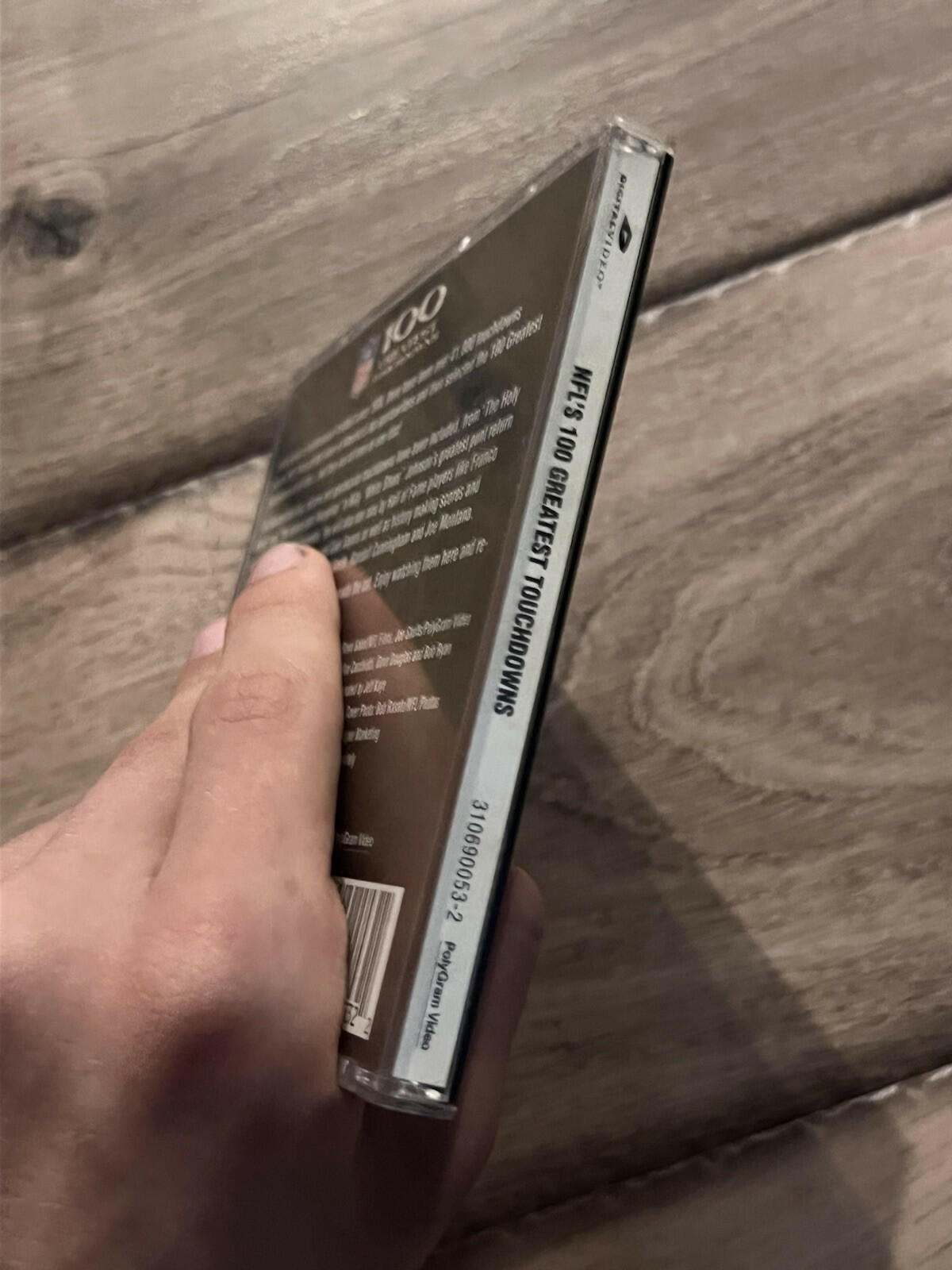 NFL 100 Greatest Touchdowns (Phillips CD-i, 1993) CIB