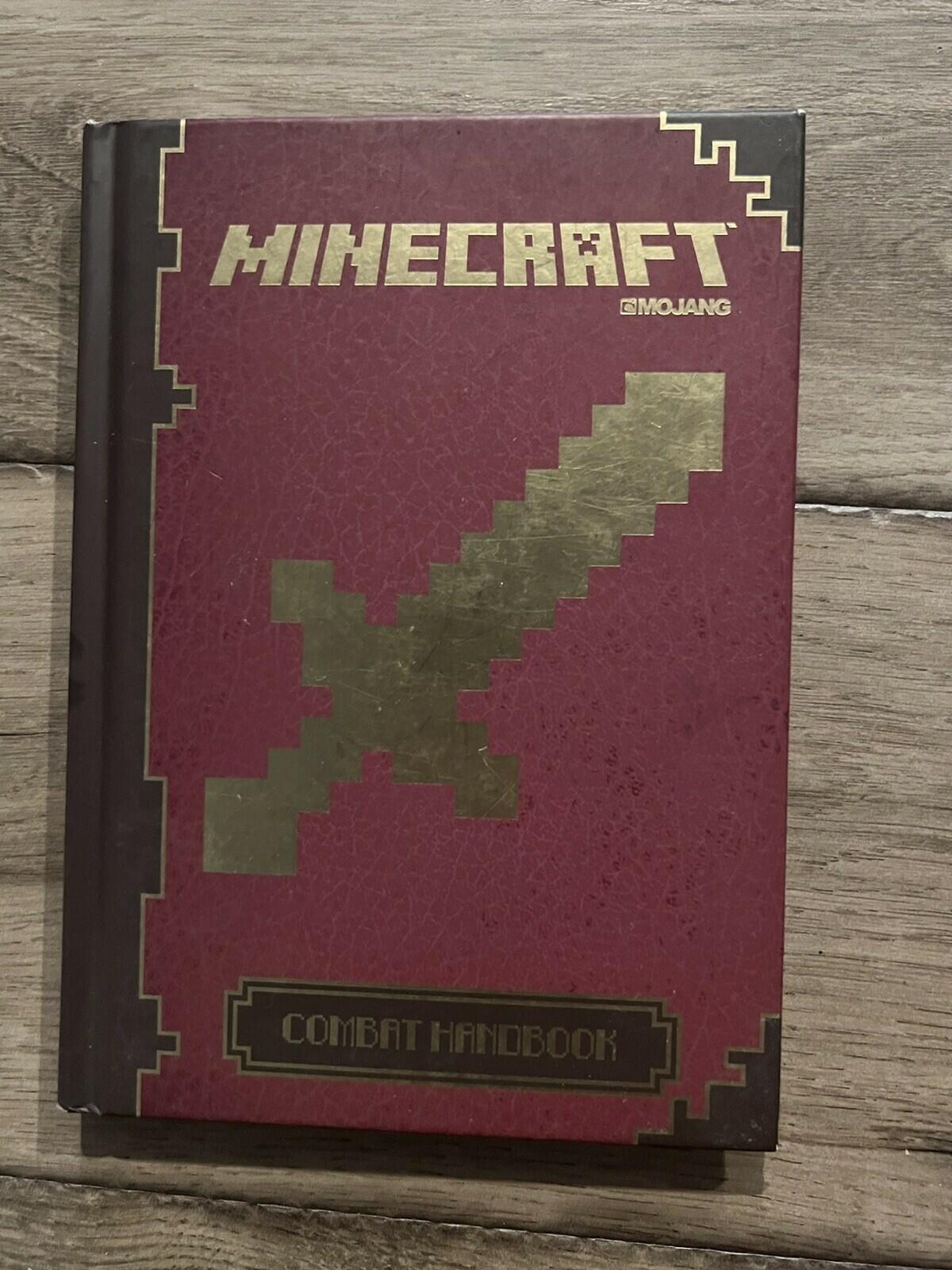 Minecraft Combat Handbook Mojang 2014 Hardover 9+