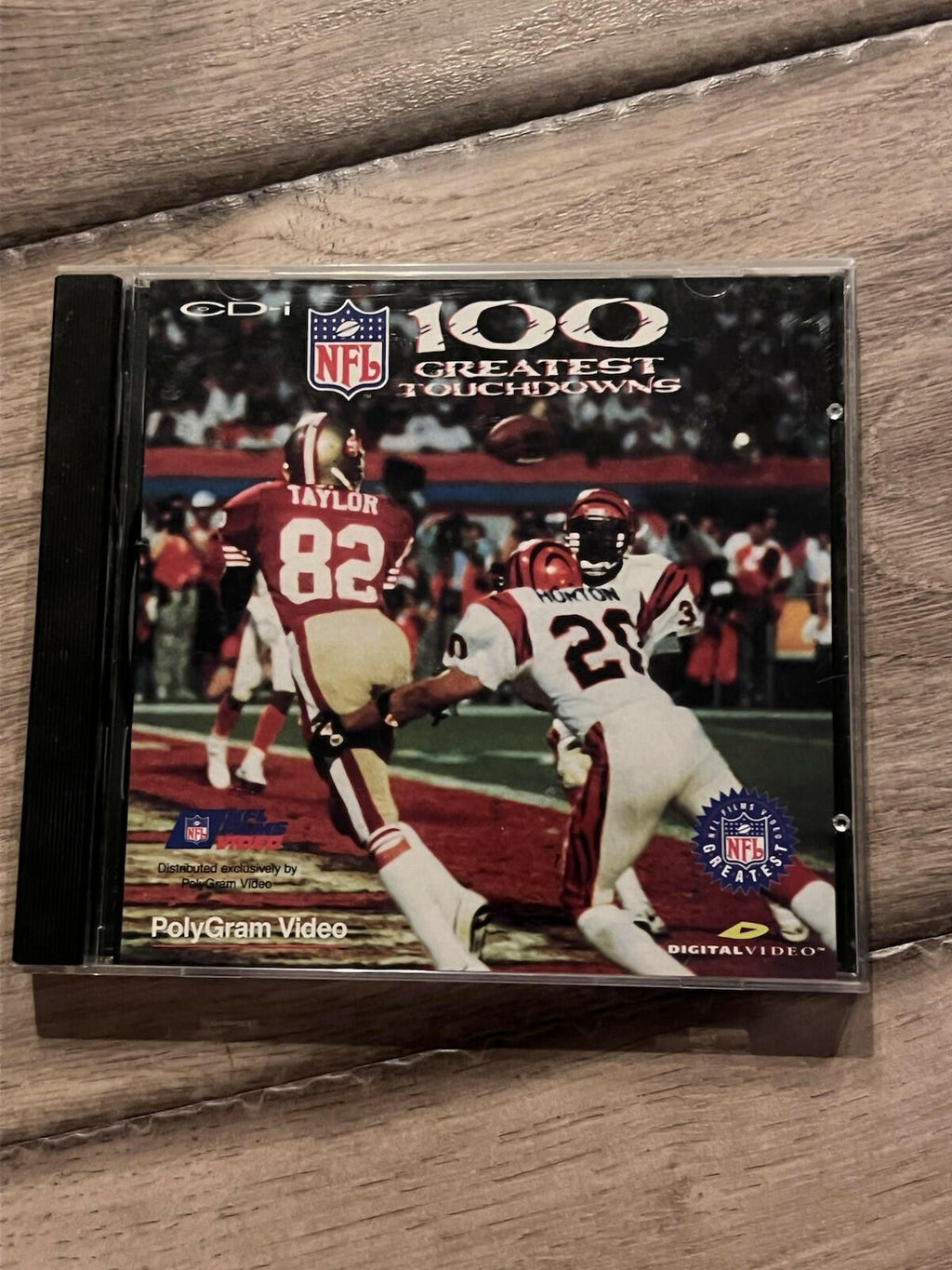 NFL 100 Greatest Touchdowns (Phillips CD-i, 1993) CIB