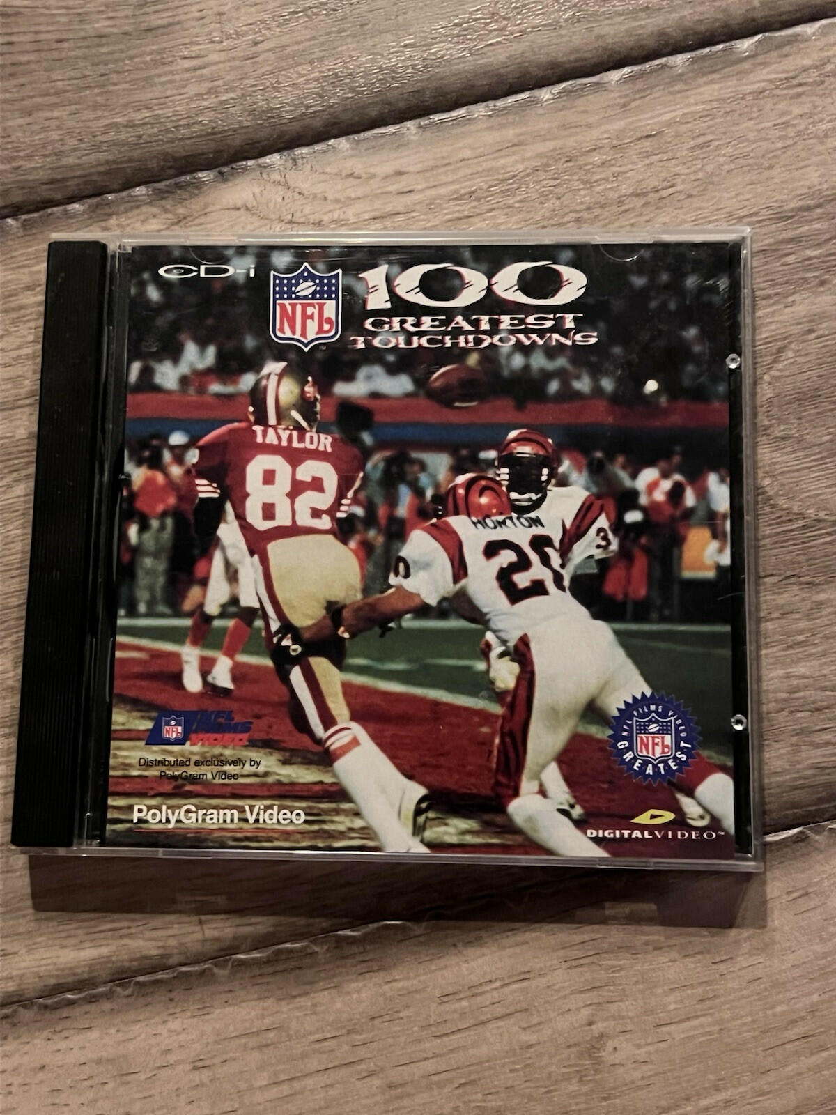 NFL 100 Greatest Touchdowns (Phillips CD-i, 1993) CIB