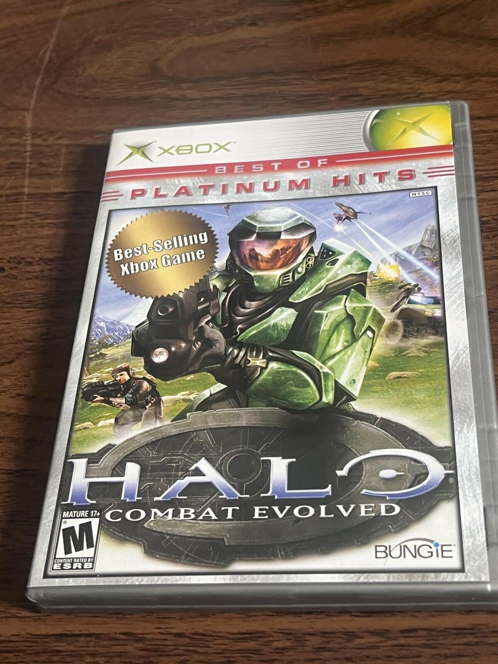Halo: Combat Evolved - Best of Platinum Hits (Microsoft Xbox, 2001) CIB COMPLETE