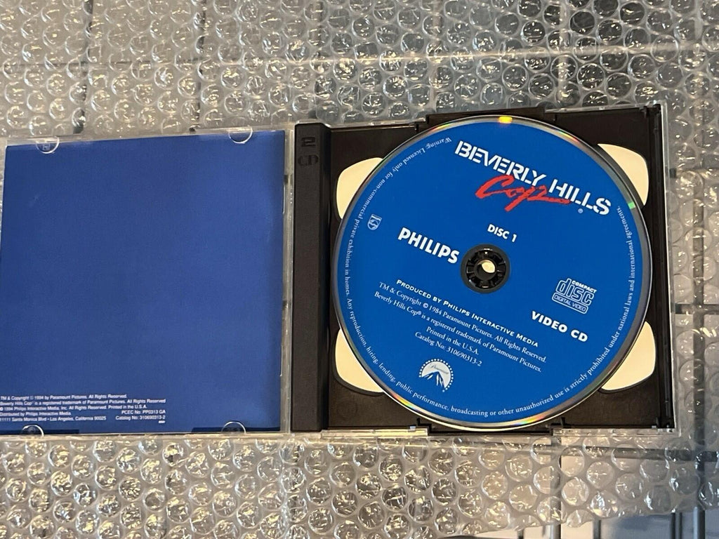 Beverly Hills Cop (Phillips CD-i, 1994) CIB Video CD