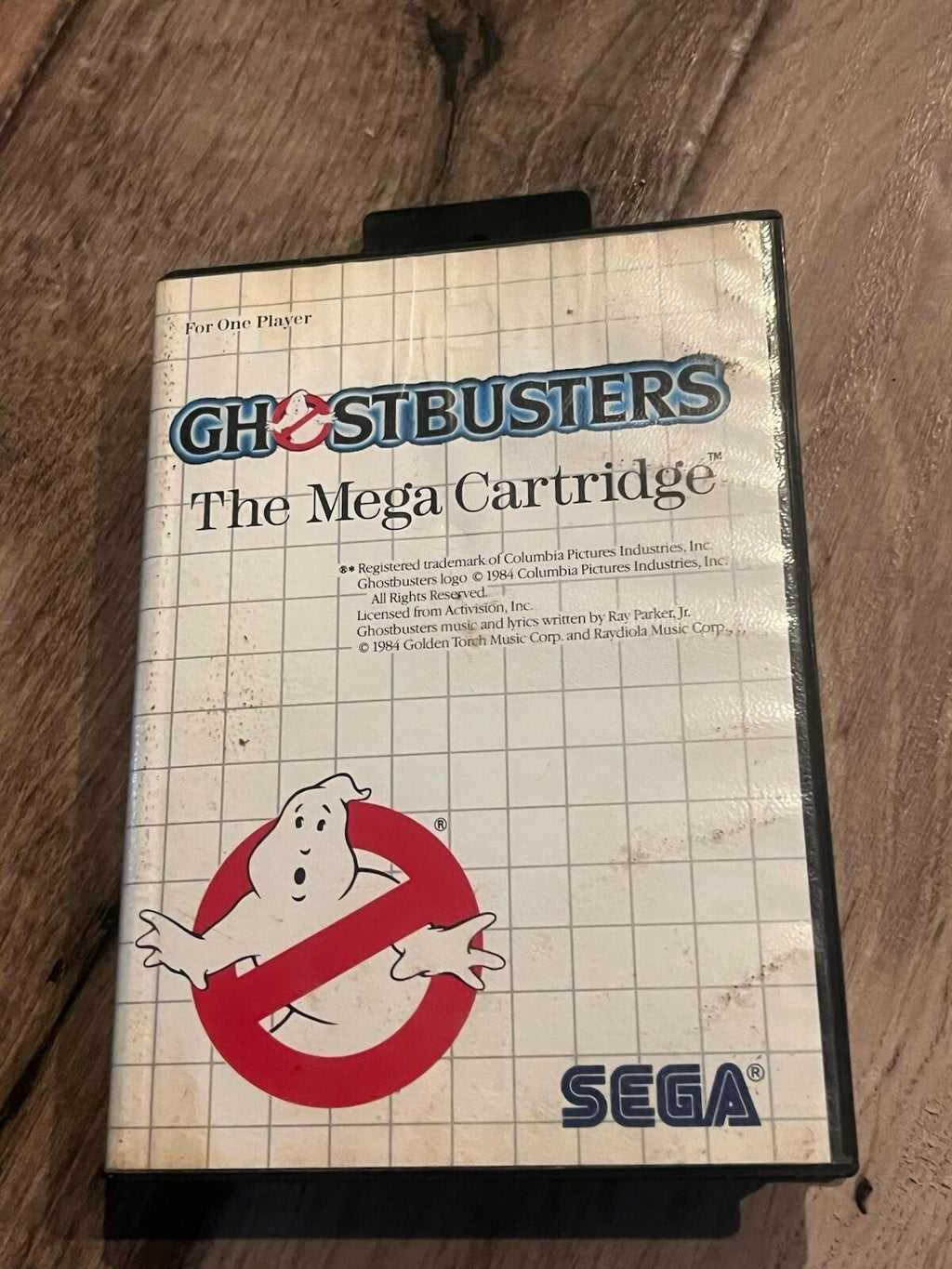 Ghostbusters (Sega Master System, 1987) ARTWORK ONLY