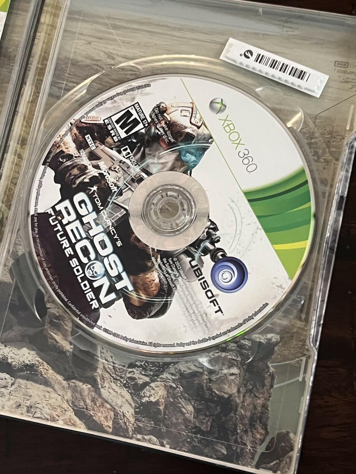Ghost Recon: Future Soldier - Steelbook (Microsoft Xbox 360, 2012) CIB COMPLETE