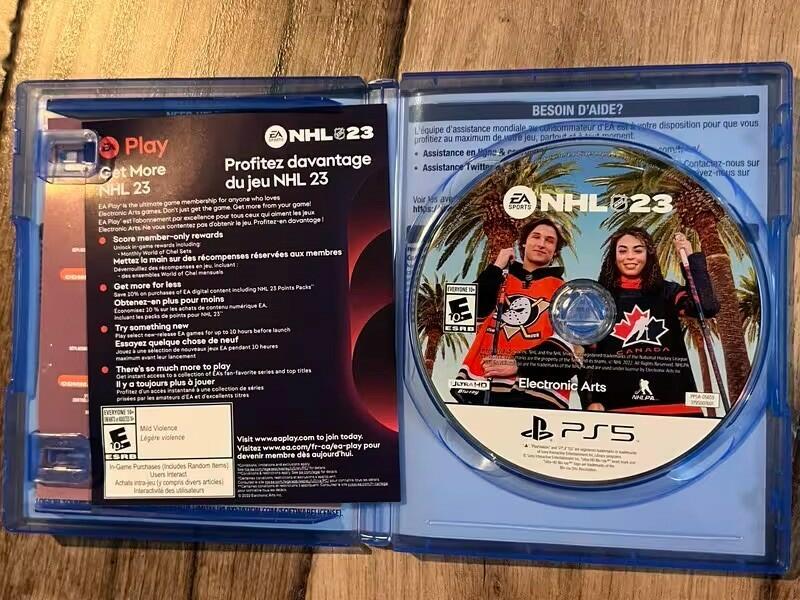 NHL 23 (Sony Playstation 5, 2022) CIB