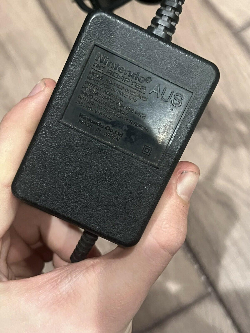 Genuine Nintendo NES-002 AUS AC Adapter for NES Game Console