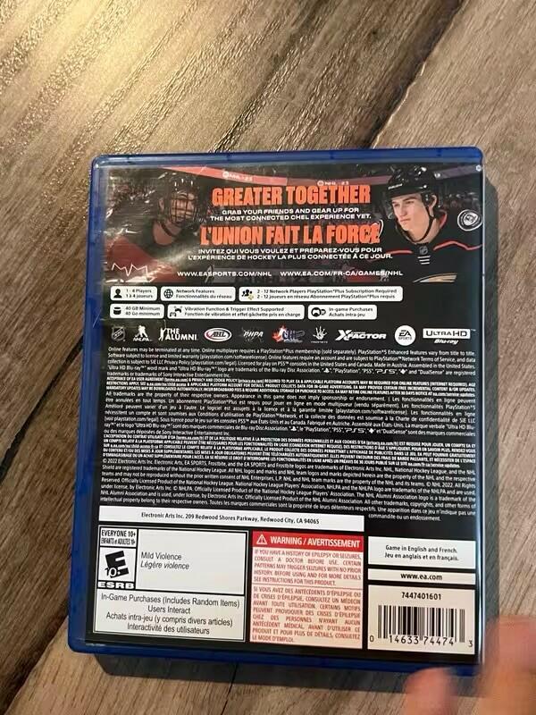 NHL 23 (Sony Playstation 5, 2022) CIB