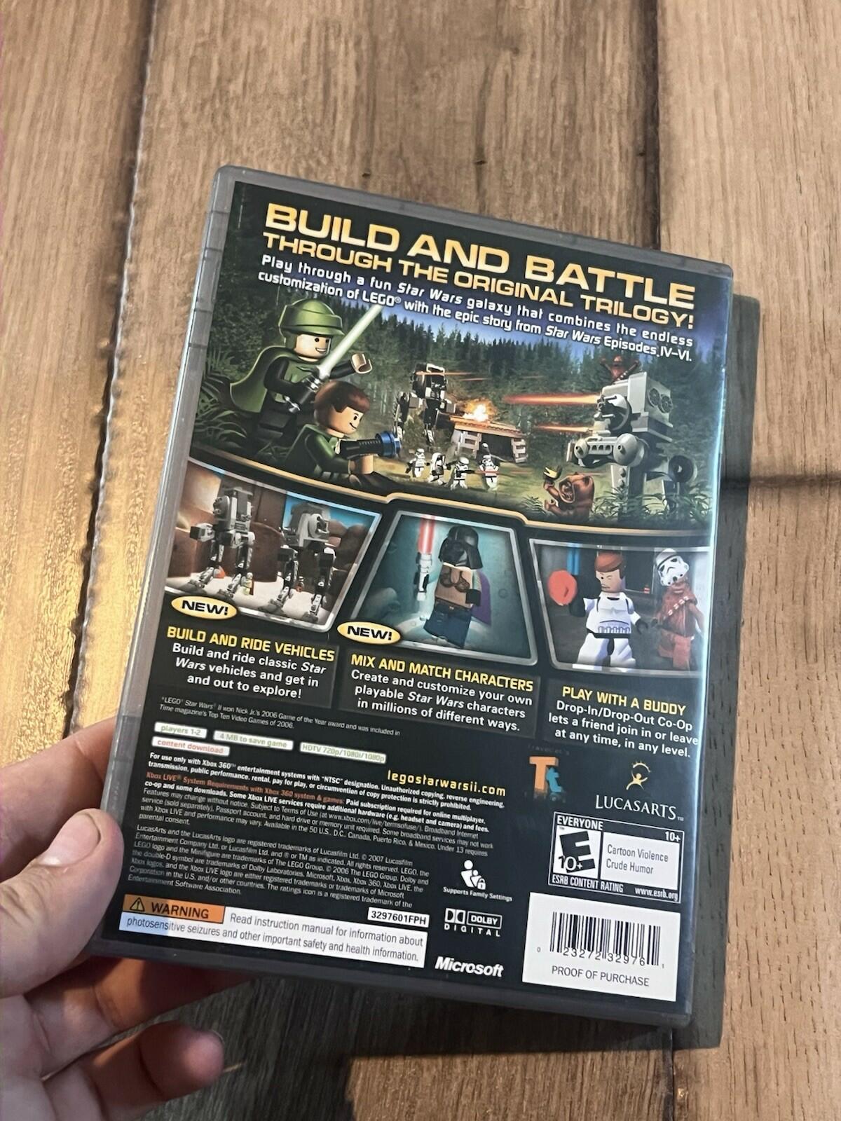 LEGO Star Wars II: The Original Trilogy (Microsoft Xbox 360, 2006) CIB