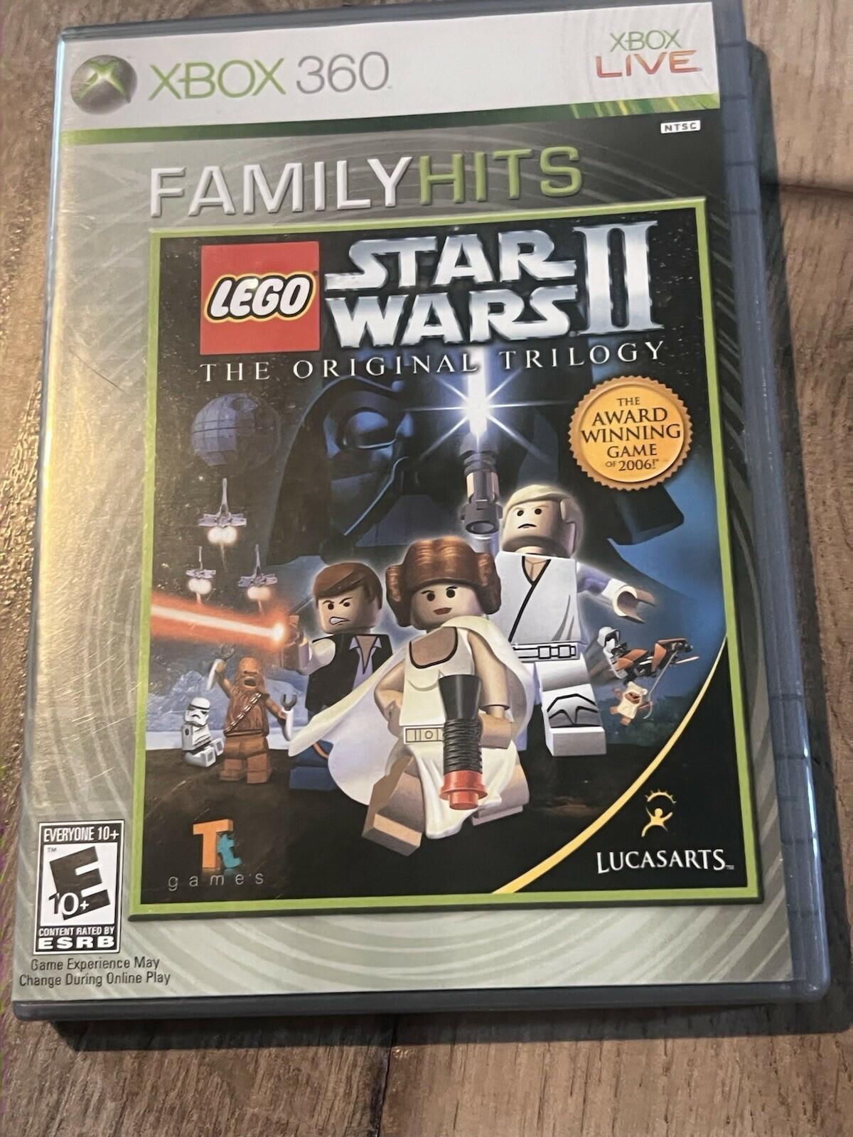 LEGO Star Wars II: The Original Trilogy (Microsoft Xbox 360, 2006) CIB