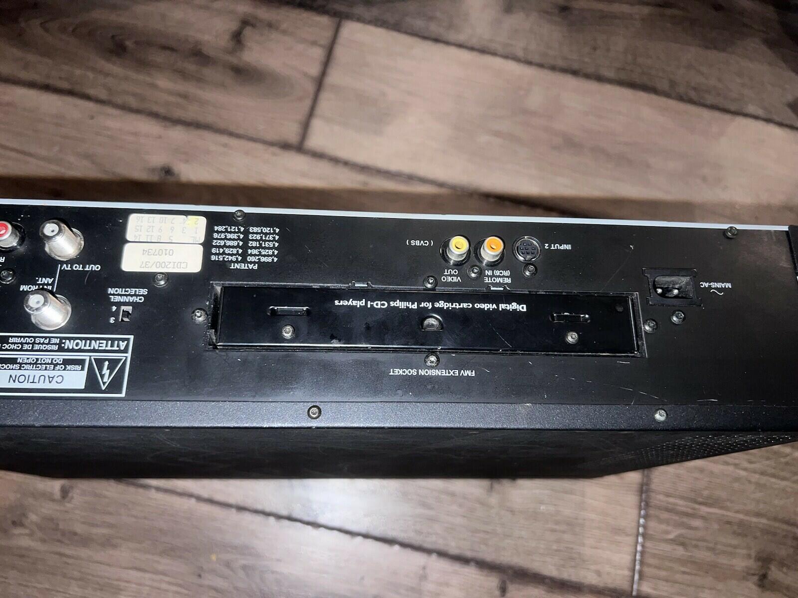 Philips CD-I CDi 200 Interactive Player Magnavox Compact Disc Interactive System