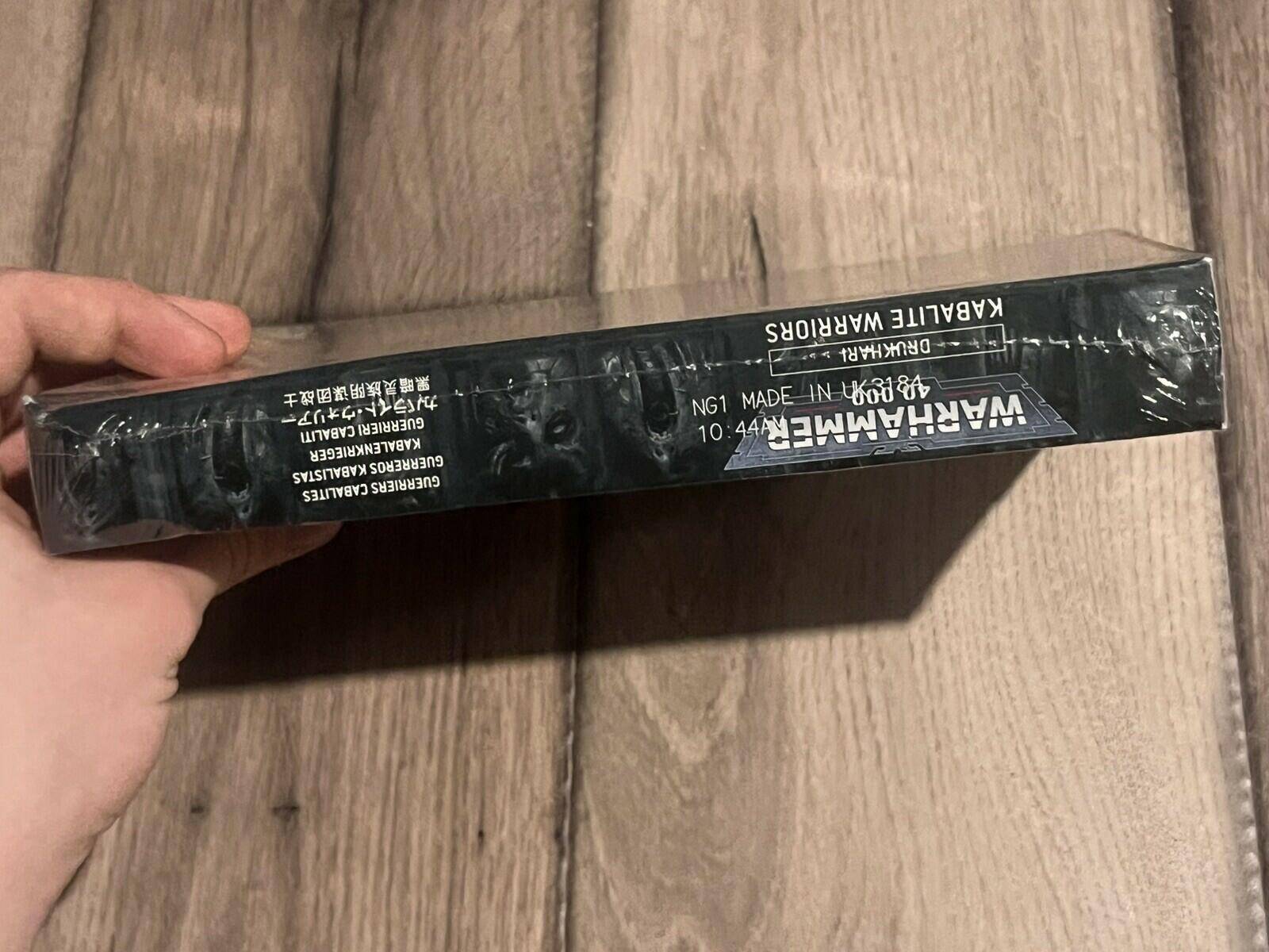 Warhammer 40k Drukhari Kabalite Warriors Dark Eldar BRAND NEW SEALED