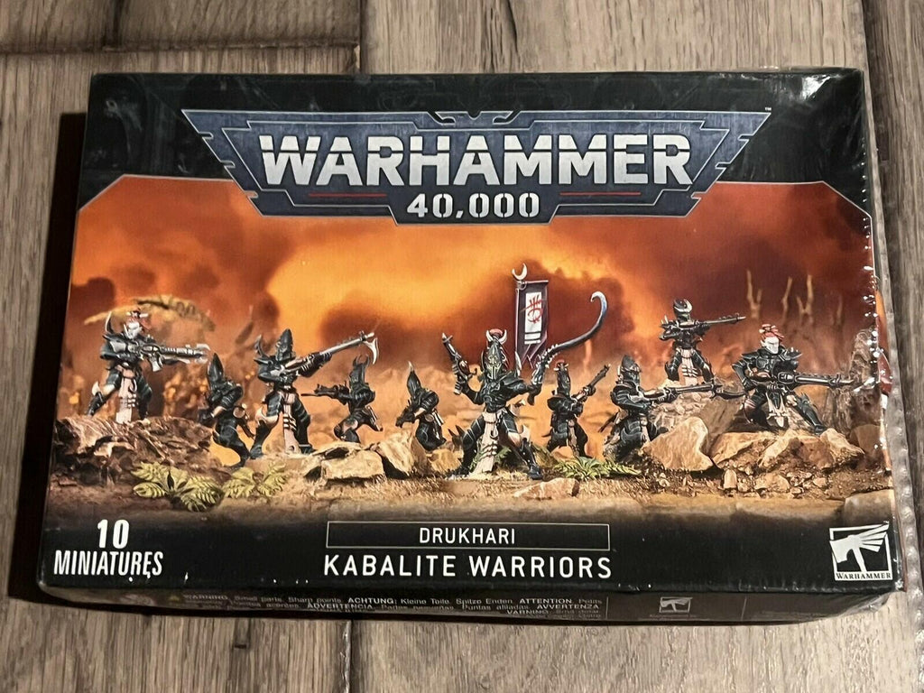 Warhammer 40k Drukhari Kabalite Warriors Dark Eldar BRAND NEW SEALED