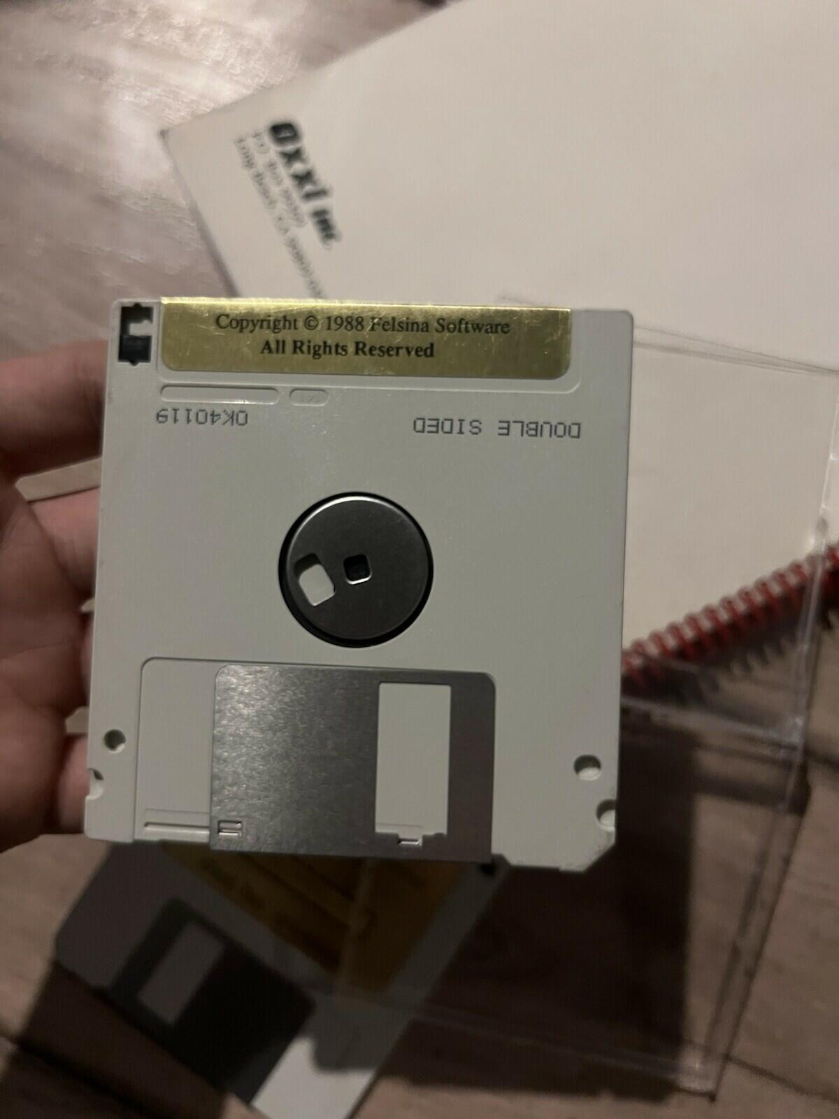 A-Talk III v1.2D Oxxi Felsina Data Telecommunications for Amiga