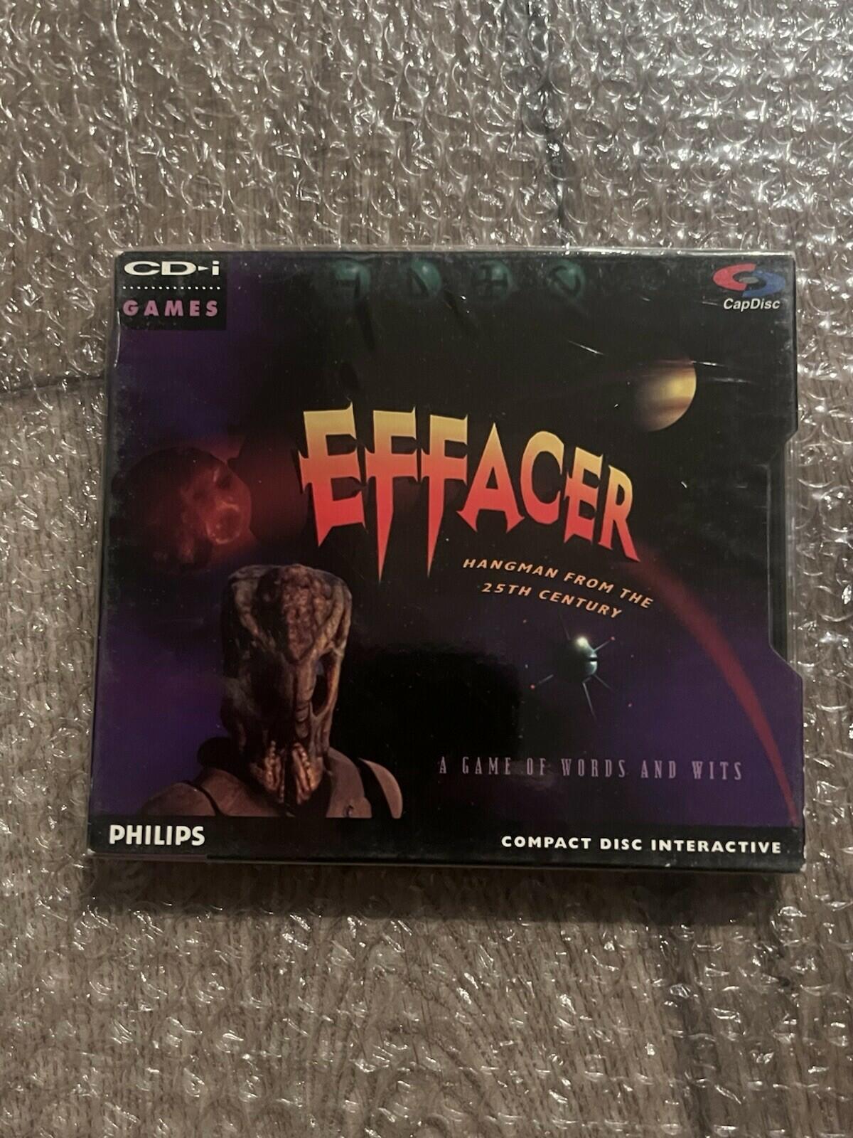 Effacer (Philips CD-i CDI, 1994) BRAND NEW SEALED