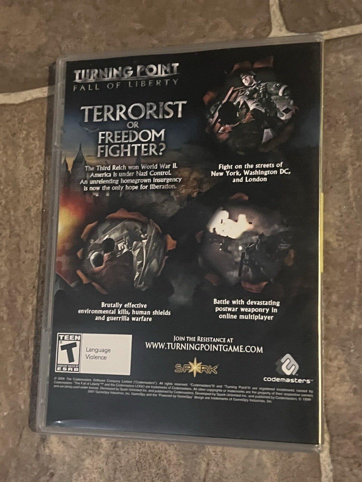 Turning Point #81 (Microsoft Xbox 360, March 2008) CIB COMPLETE DEMO DISC