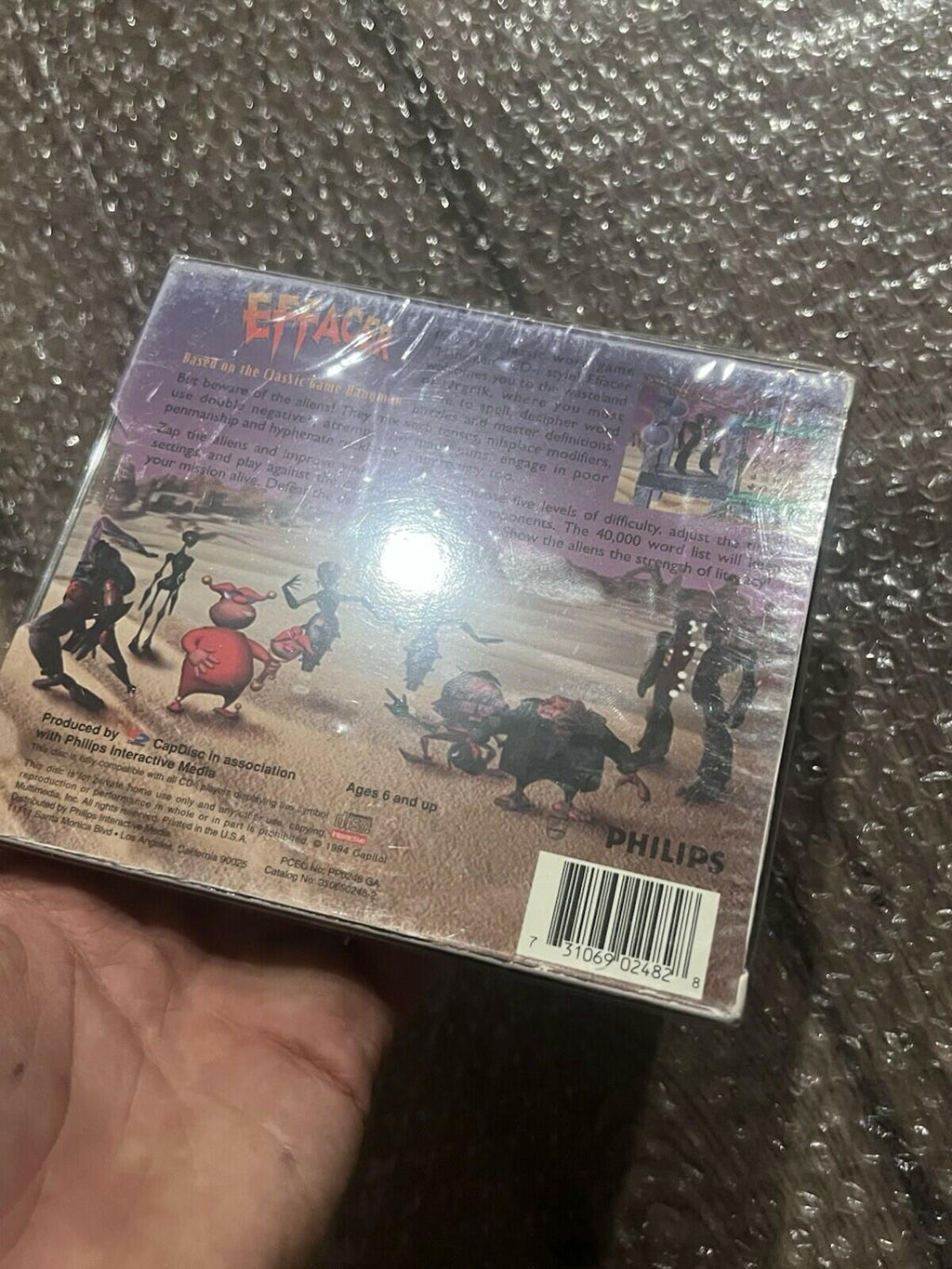 Effacer (Philips CD-i CDI, 1994) BRAND NEW SEALED