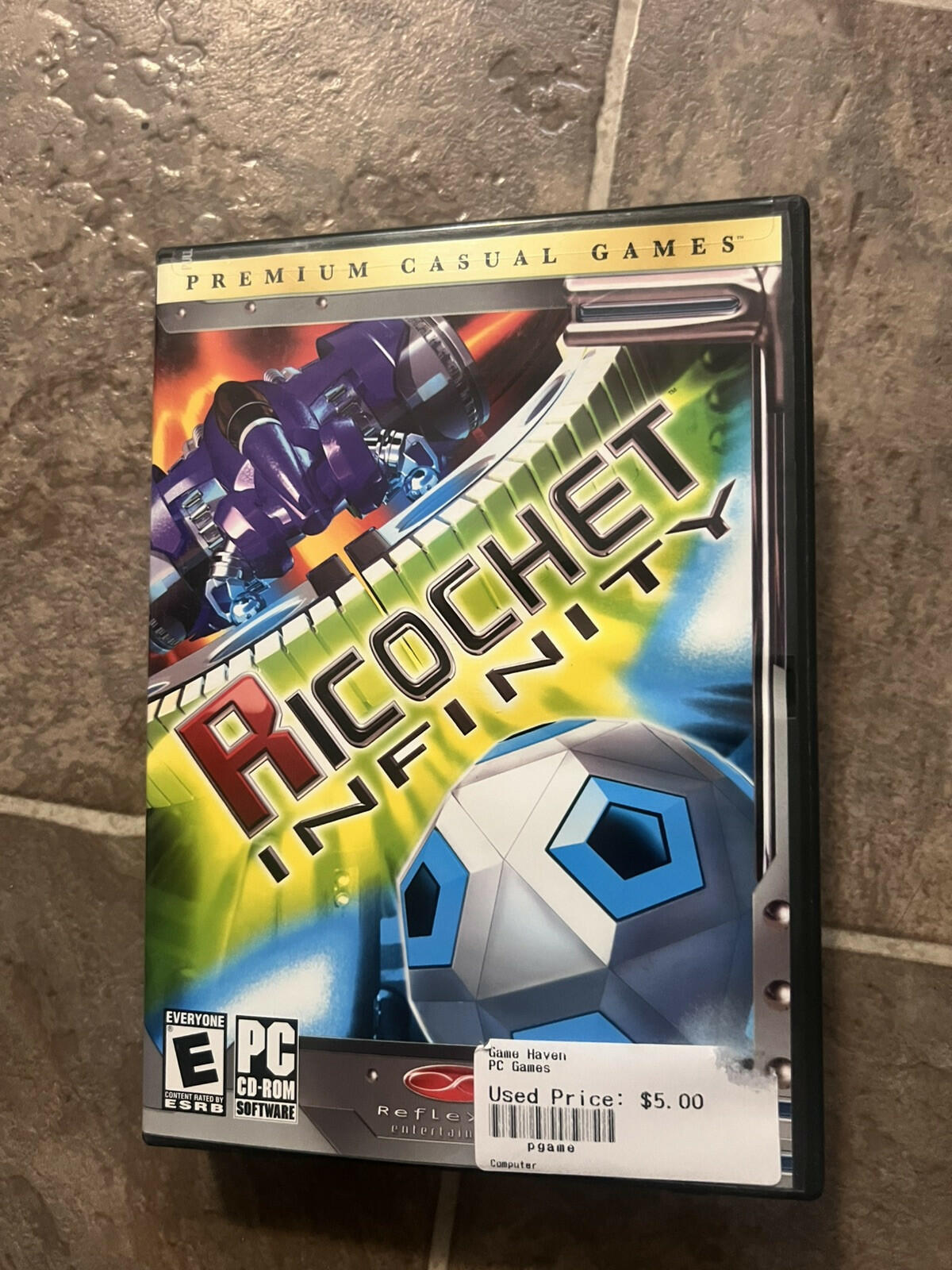 Ricochet Infinity (PC Windows XP, 2008) NO MANUAL