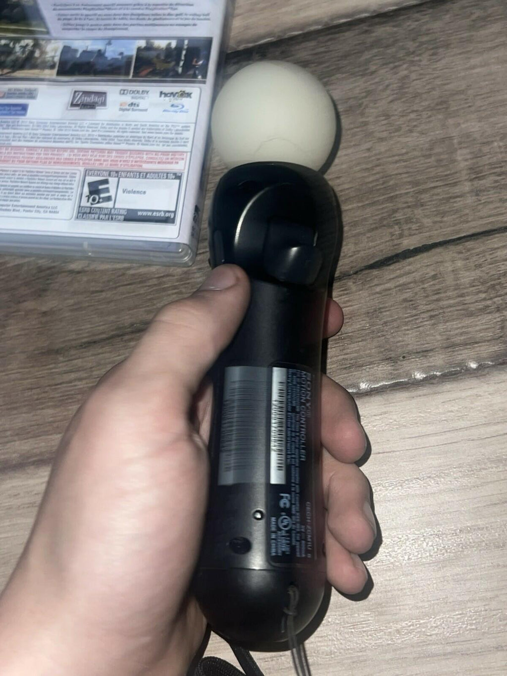 PlayStation3 PS3 Move Sports Champion Bundle Motion Controller Camera+ Demo Disc