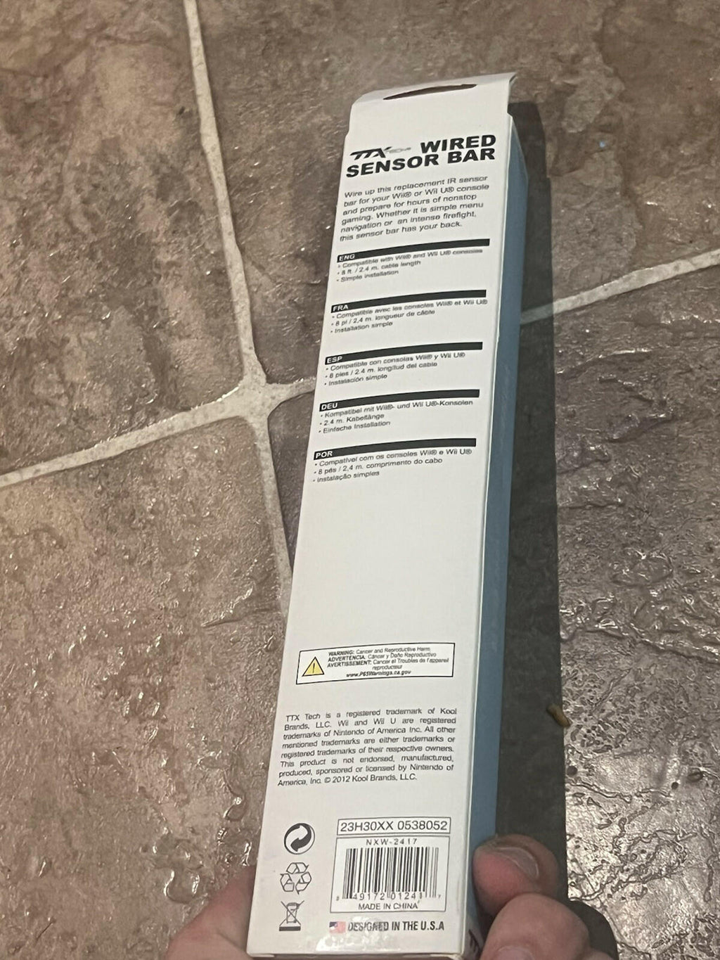 Ttx Tech Wired Sensor Bar Nintendo Wii BRAND NEW SEALED