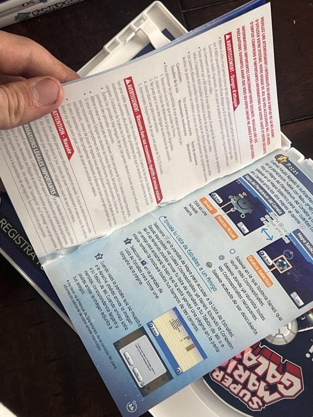 Super Mario Galaxy (Nintendo Wii, 2007) CIB COMPLETE