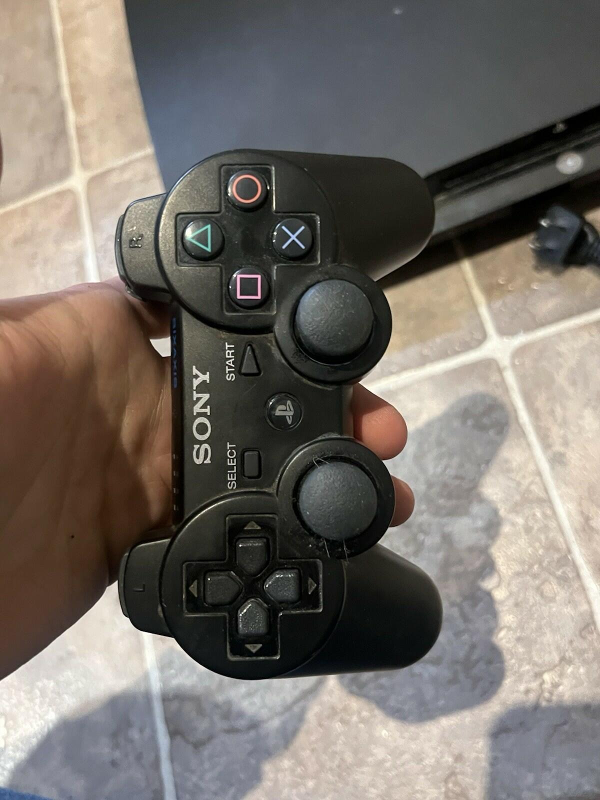 Sony PlayStation 3 Slim PS3 250GB Black Console Gaming System Only CECH-2001B