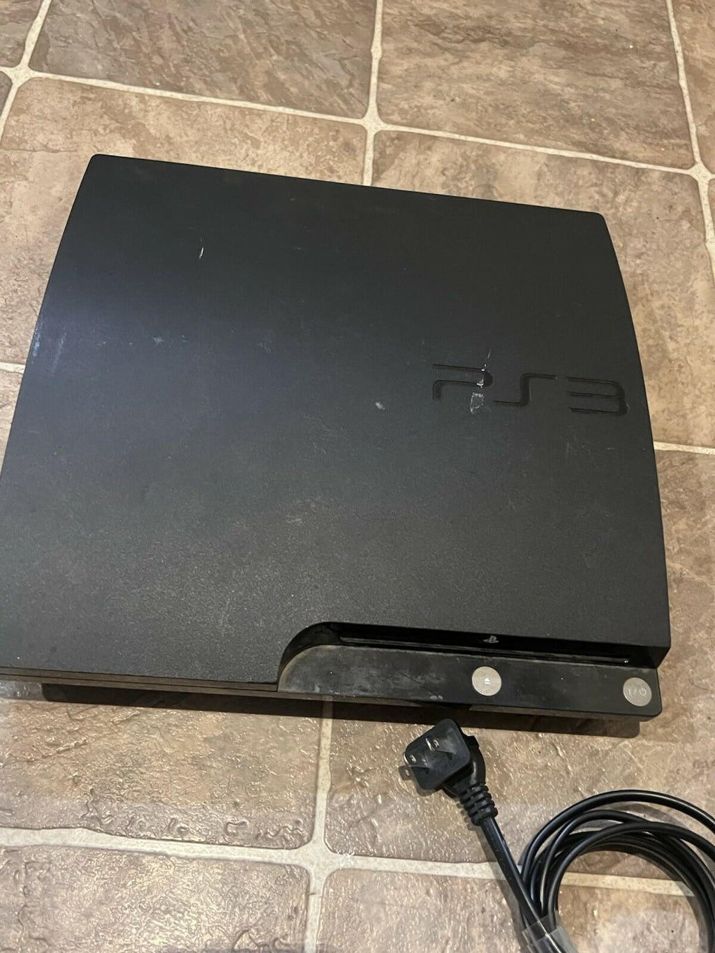 Sony PlayStation 3 Slim PS3 250GB Black Console Gaming System Only CECH-2001B