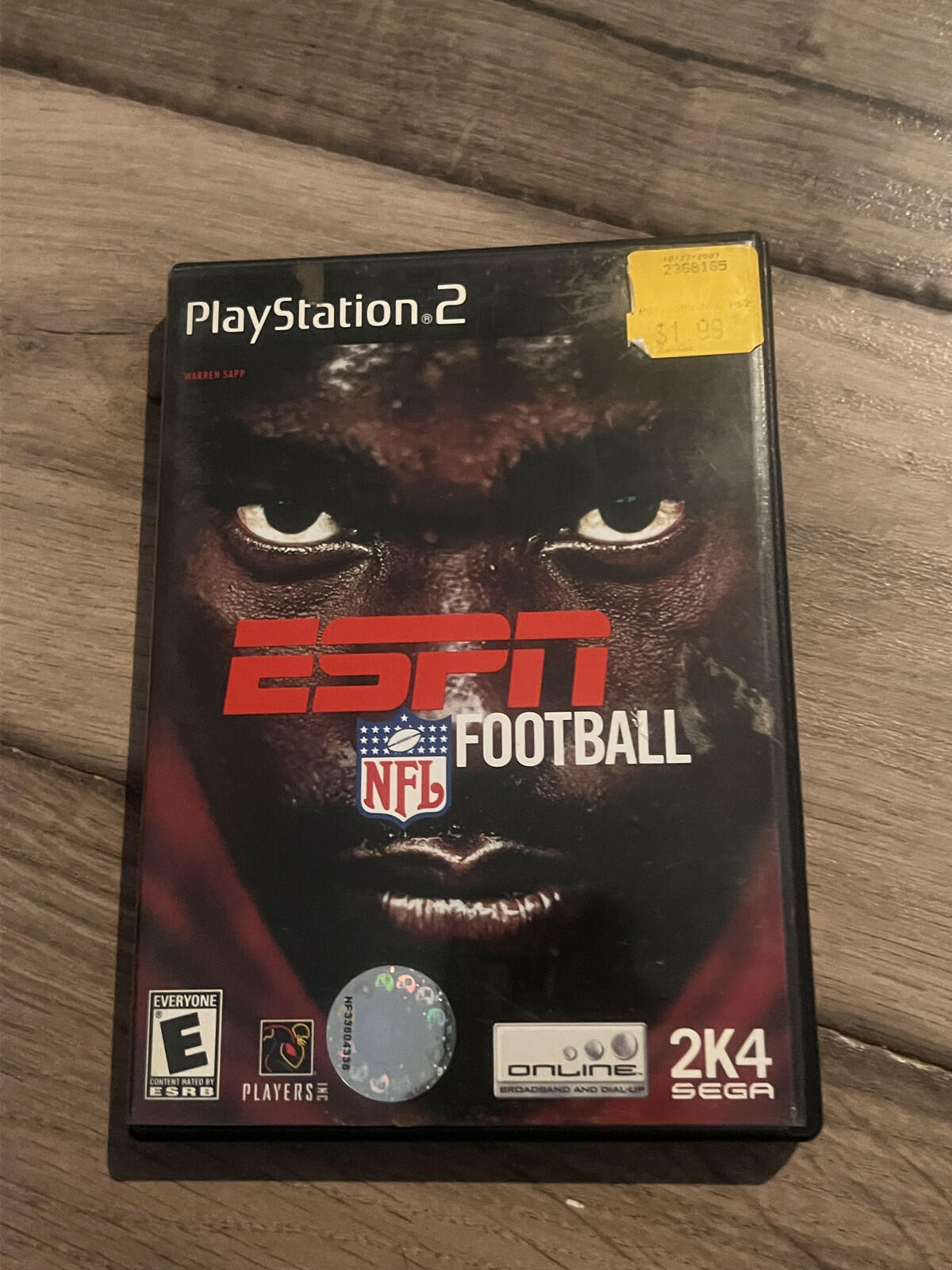 ESPN NFL 2K5 (Sony Playstation 2 PS2, 2004) CIB COMPLETE
